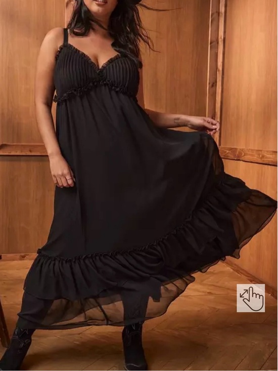 torrid Dresses & Skirts - NWT torrid festi surplice tiered maxi dress 3X